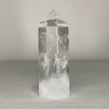 Load image into Gallery viewer, Clear Quartz Crystal Tower Point Generator
