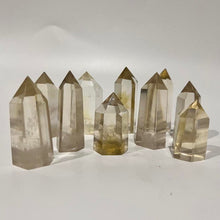 Load image into Gallery viewer, Citrine Tower Point Generator Natural Crystal Yellow Crystal
