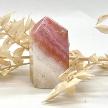 Load image into Gallery viewer, Pink Aragonite Crystal Tower Point Obekisk  Pink Crystal
