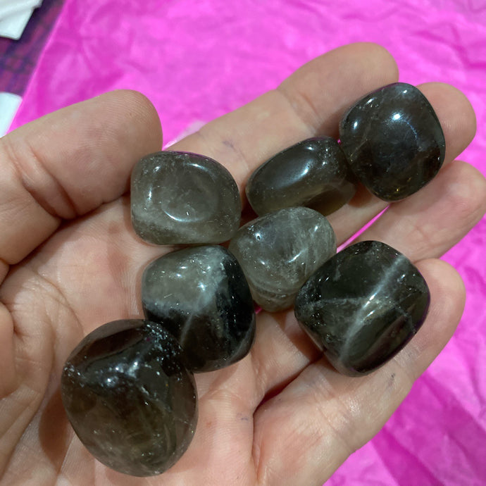 Smokey Quartz Tumbled / Tumble Stone / Tumbles