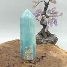 Load image into Gallery viewer, Caribbean Calcite Crystal Tower Point Generator
