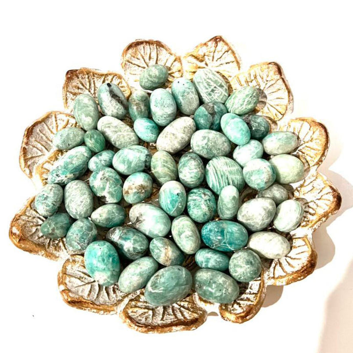 Amazonite Tumbled / Tumble Stone Crystal Tumbles Green Crystal