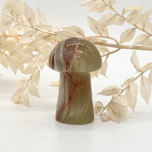 Load image into Gallery viewer, Green Onyx Mushroom Crystal Carving
