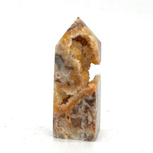 Load image into Gallery viewer, Leopard Skin Sphalerite Crystal Tower Point Generator Metaphysical, Crystals, Healing, Stone Sphere
