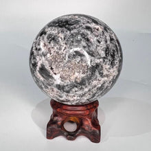 Load image into Gallery viewer, Spharelite Crystal Sphere Crystal Ball Metaphysical, Crystals, Healing, Stone Sphere
