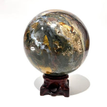 Load image into Gallery viewer, Ocean Jasper Crystal Sphere Metaphysical, Crystals, Healing, Stone Sphere
