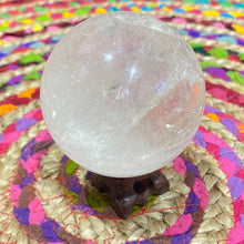 Load image into Gallery viewer, Clear Quartz Crystal Sphere Crystal Ball
