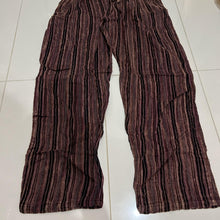 Load image into Gallery viewer, Boho Trousers Pants Size Medium  Size 10 - 12 Handmade Festival Hippie Boho Trousers
