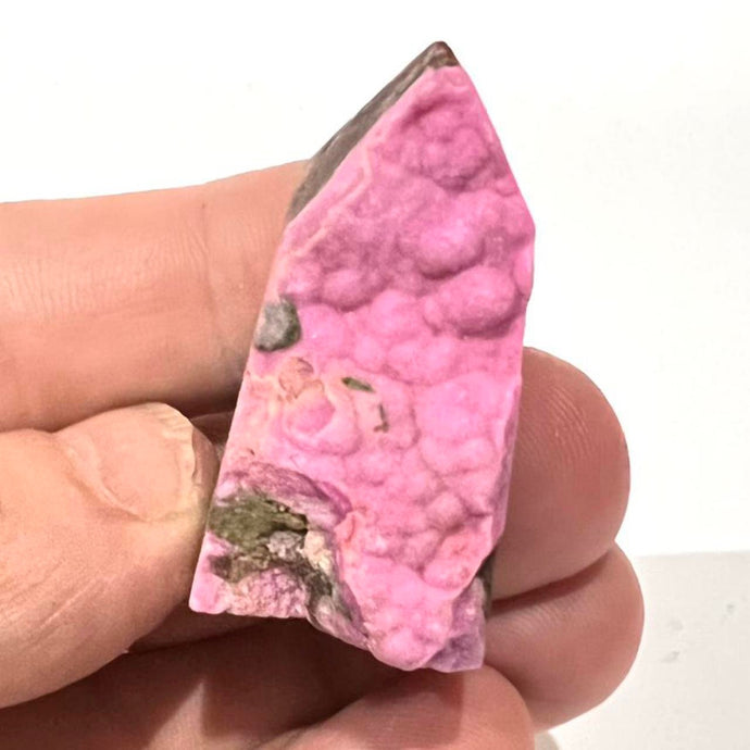 Pink Cobalt Calcite Crystal Tower Point Generator