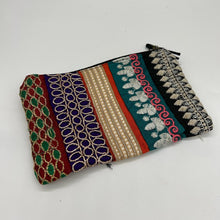 Load image into Gallery viewer, Copy of Boho Purse Coin Purse Make-up Bag Lined
