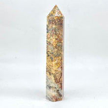 Load image into Gallery viewer, Crazy Lace Agate Tower point Generator Obelisk  Crystal
