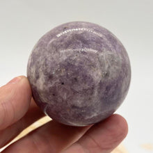 Load image into Gallery viewer, Lepidolite Crystal Sphere Crystal Ball Gift
