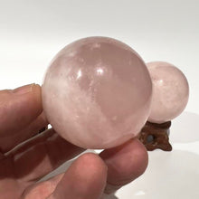 Load image into Gallery viewer, Rose Quartz Crystal Sphere Crystal Ball Specimen Gift
