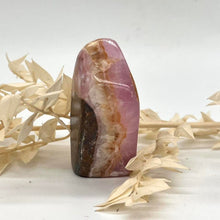 Load image into Gallery viewer, Pink Aragonite Crystal freeform Free Standing Pink
