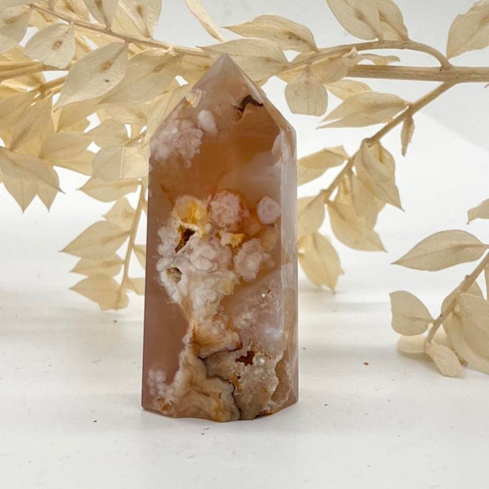 Flower Agate Crystal Tower Point Generator