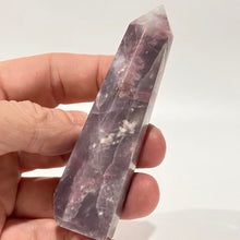 Load image into Gallery viewer, Plum Blossom Pink Tourmaline Crystal Tower Point Generator
