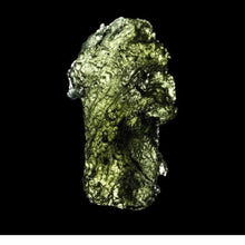 Load image into Gallery viewer, Moldavite Genuine A Grade 1.69g Raw Crystal Specimen with Certificate of Authenticity
