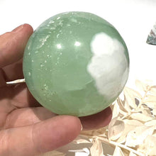 Load image into Gallery viewer, Pistachio Calcite Sphere
