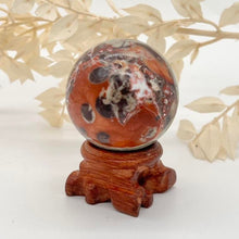 Load image into Gallery viewer, Money Agate Crystal Sphere Agate Crystal Ball
