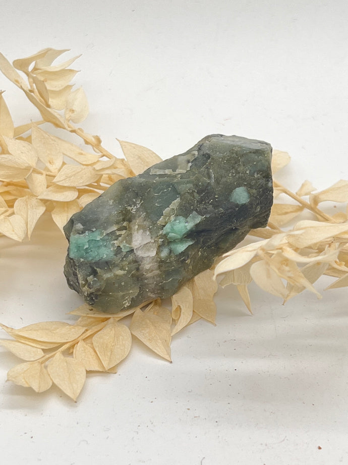 Emerald Green  Raw Crystal Rock Chunk