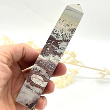 Load image into Gallery viewer, Dendritic Picture Jasper Tower Point Generator stone Crystal
