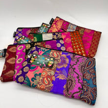 Load image into Gallery viewer, Boho Purse Coin Purse Make-up Bag Lined
