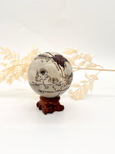 Load image into Gallery viewer, Dendritic Picture Jasper Sphere Crystal Ball Stone Crystal
