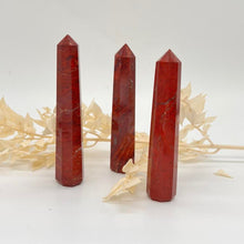 Load image into Gallery viewer, Red Jasper Crystal Tower Point Generator
