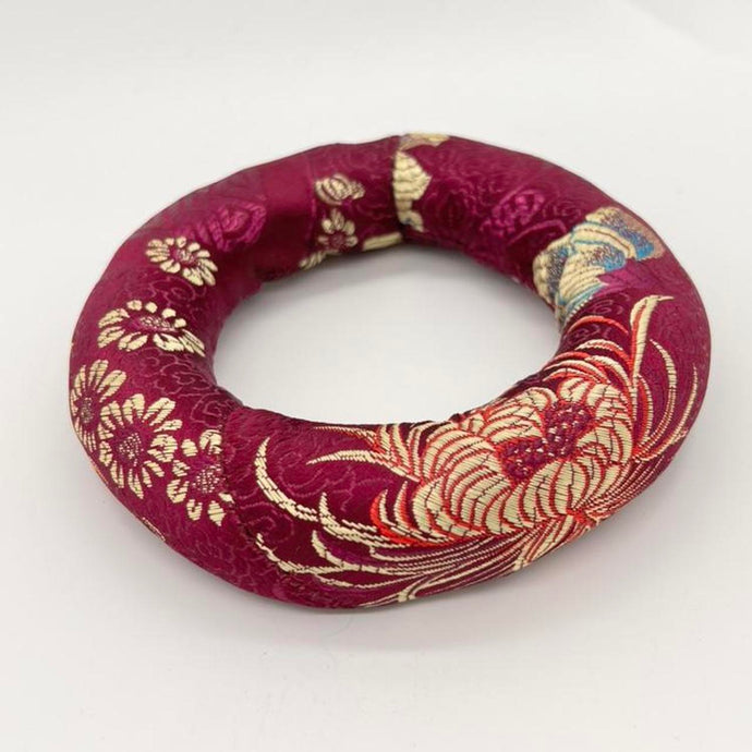 Hand Made Fabric Donut 12cm  Singing Bowl Sound Healing Nepalese