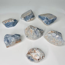 Load image into Gallery viewer, Angelite Raw crystal chunk Stone
