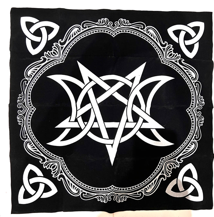 Beautiful Black Altar Cloth Table Cloth Tarot Cloth