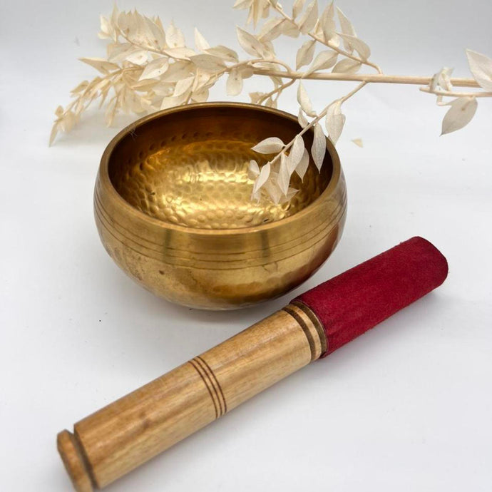 Tibetan Brass Singing Bowl Sound  11cm Healing Bowl