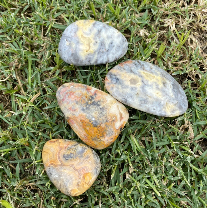 Crazy Lace Agate Tumbled / Tumble Stone / Tumbles