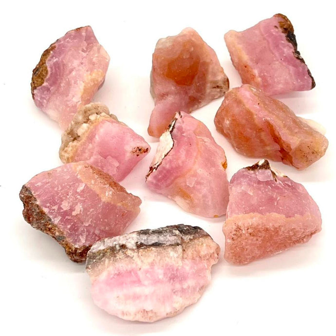 Pink Aragonite Raw Crystal chunk Rock Medium Size