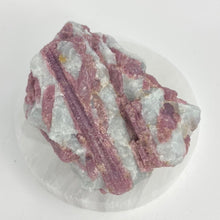 Load image into Gallery viewer, Rubellite Pink Tourmaline Raw Crystal Chunk Pink Crystal
