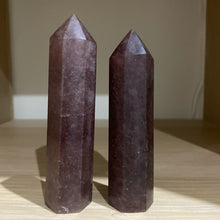 Load image into Gallery viewer, Strawberry Calcite Crystal Tower Point Generator
