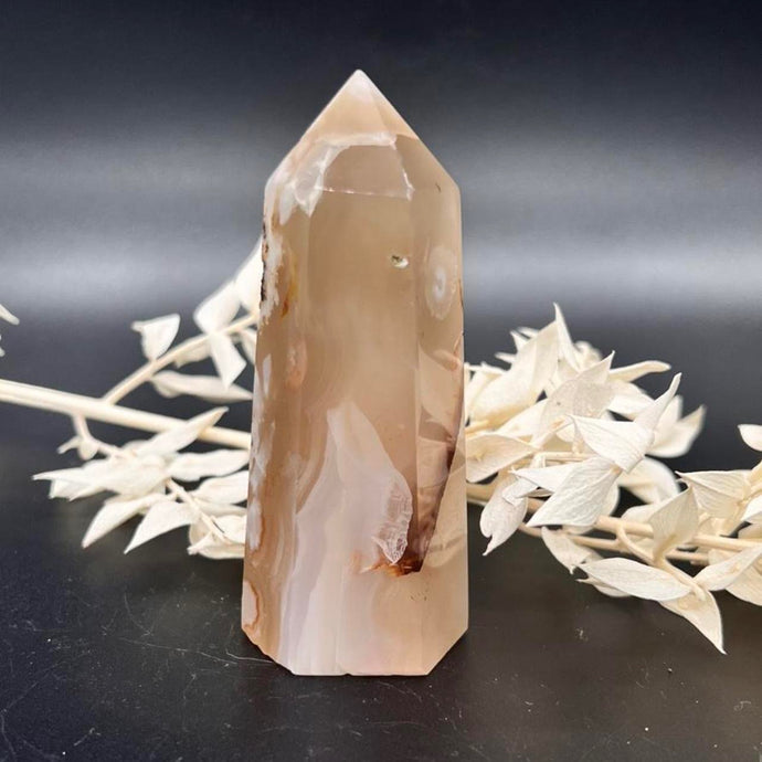 Flower Agate Crystal Tower Point Generator