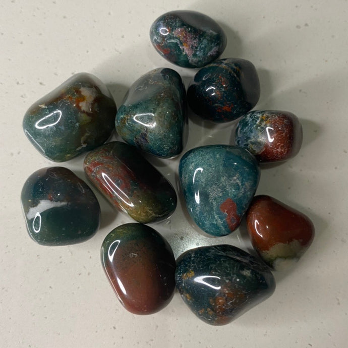 Blood Stone Tumbled / Tumble Stone / Tumbles