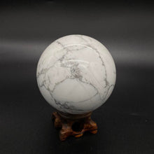 Load image into Gallery viewer, Howlite Crystal Sphere Crystal Ball Specimen Gift
