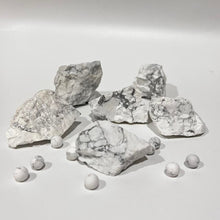 Load image into Gallery viewer, Howlite Raw Crystal Rock Chunk
