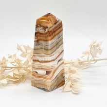 Load image into Gallery viewer, Brown Aragonite Crystal Tower Obelisk Crystal Tower
