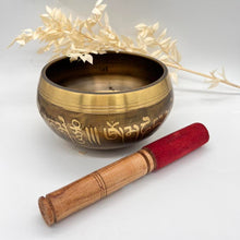 Load image into Gallery viewer, Tibetan Brass Singing Bowl 13cm Sound Healing Bowl
