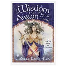 Load image into Gallery viewer, The Wisdom of Avalon Oracle Cards  Colette Baron-Reid  Deck Readings
