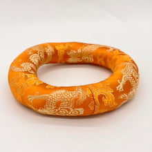 Load image into Gallery viewer, Hand Made Fabric Donut 12cm  Singing Bowl Sound Healing Nepalese
