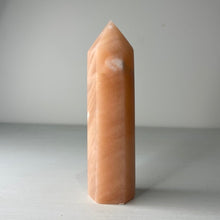 Load image into Gallery viewer, Peach Aventurine Crystal Tower Point Generator
