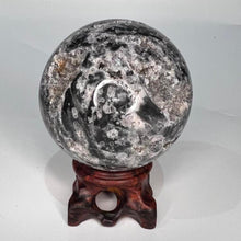 Load image into Gallery viewer, Spharelite Crystal Sphere Crystal Ball Metaphysical, Crystals, Healing, Stone Sphere
