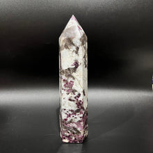 Load image into Gallery viewer, Plum Blossom Pink Tourmaline Crystal Tower Point Generator
