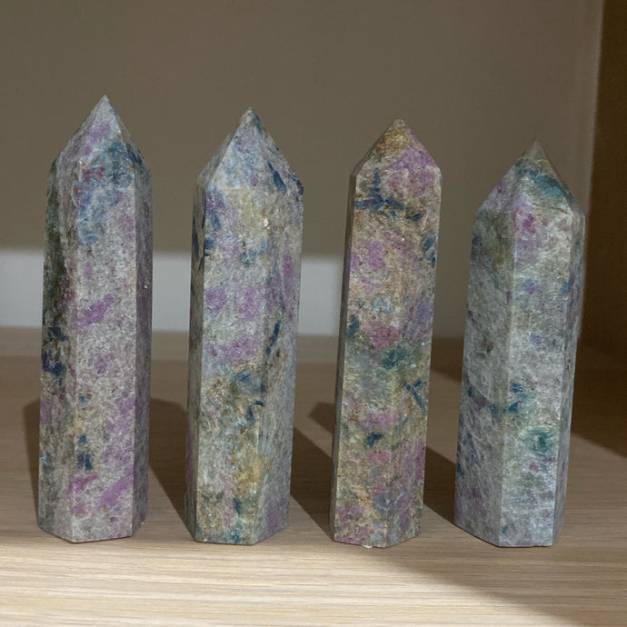 Ruby and Kyanite Crystal Tower point Generator