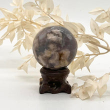 Load image into Gallery viewer, Flower Agate Crystal Sphere Crystal Ball Specimen Gift
