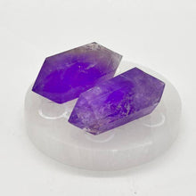 Load image into Gallery viewer, Amethyst Double Terminated Quartz Crystal Point Tower
